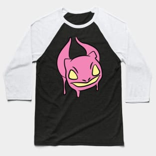 Melting Creature Graffiti Baseball T-Shirt